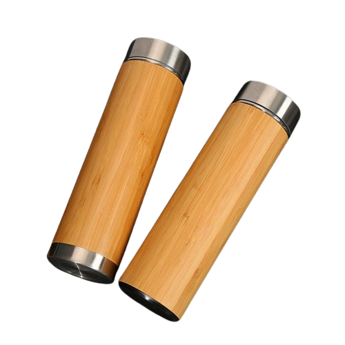 Insulated Bamboo Water Cup