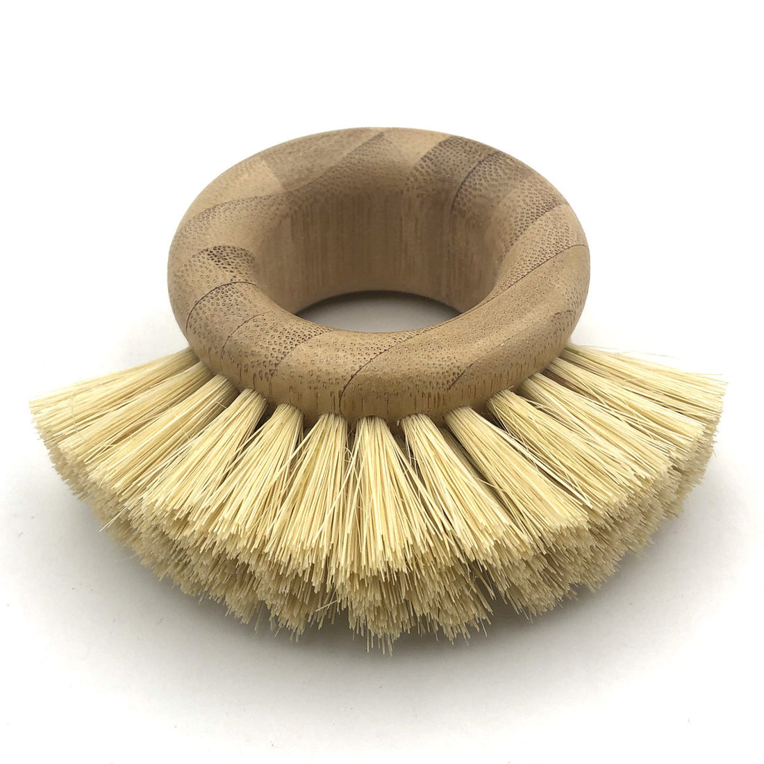 Wooden kitchen cleaning brush